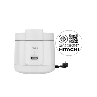 HITACHI หม้อหุงข้าว ขนาด 1.8 ลิตร รุ่น RZ-S18MM W สีขาว