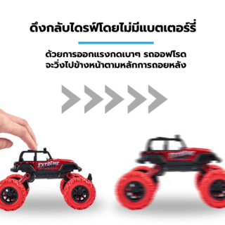 TOYS ของเล่นโมเดลรถอัลลอยด์ออฟโรด รุ่น#XL9901 ขนาด14x13.5x21ซม.คละสี 