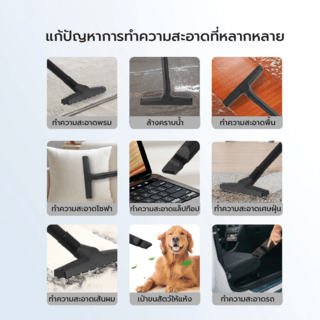 INOVAC เครื่องดูดฝุ่นดูดน้ำพร้อมที่จับ ขนาด 60 ลิตร รุ่น WL098-60L