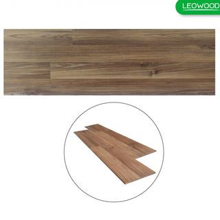 LEOWOOD พื้นไม้ลามิเนต หนา 8 มม. สี Motif Walnut 8x198x1210 มม. (12P) (2.87ตร.ม./กล่อง)