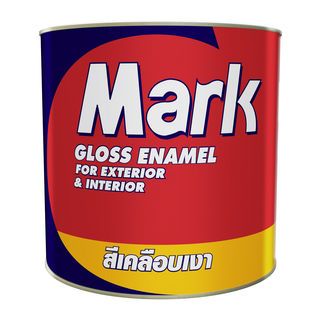 Captain สีเคลือบเงา MARK  #M870  ¼ กล. สีดำ