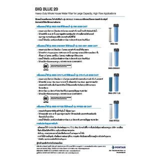 PENTAIRเครื่องกรองน้ำใช้ รุ่น BB20-DGD5005 (PP Sediment)