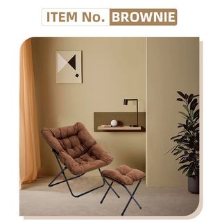 PULITO เก้าอี้พักผ่อน รุ่นฺ BROWNIE ขนาด 66x70x81 สีน้ำตาล