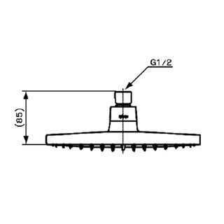 Prema หัวฝักบัว (กลม) รุ่น P91V