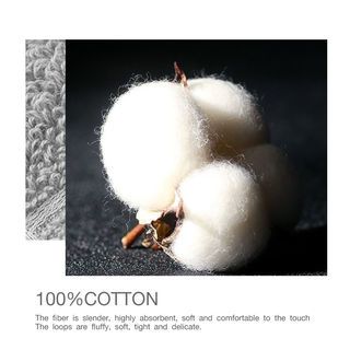 COZY Giftset ผ้าขนหนู cotton100% รุ่น LY310-C ขนาด37x28x6.2 ซม. สีเทา (ผ้าเช็ดตัว70x140 ซม./ผ้าเช็ดผม 34x74 ซม)