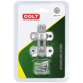 COLT LITE กลอนสับสแตนเลส รุ่น 370 ขนาด 3 นิ้ว สีสแตนเลส (แพ็ค 1)