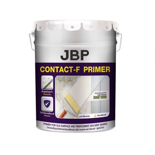 JBP สีรองพื้นปูนเก่าสูตรน้ำมัน CONTACT-F PRIMER #1000 5 กล. สีใส