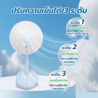 INOVA พัดลมสไลด์ 16 นิ้ว รุ่นHG-C1601 สีฟ้า