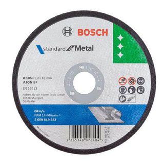 BOSCH ใบตัดบาง 4 นิ้ว 105x1.2x16 มม. รุ่น Eco #343