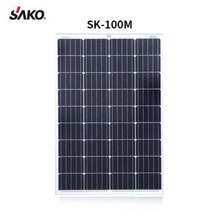 SAKO แผงโซลาร์เซลล์ MONO 100W ขนาด 102x67x3cm รุ่น SK-100M MONOCRYSTALLINE PV MODULE