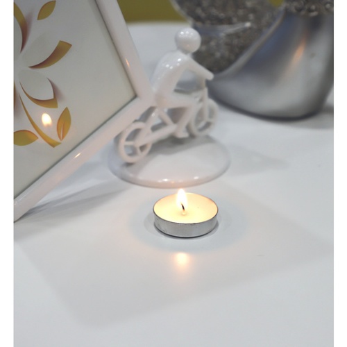 COZY เทียน 3.5x0.9ซม. Candle-WHS สีขาว 50ชิ้น/แพ็ค