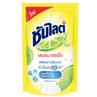 ซันไลต์ น้ำยาล้างจาน แบบเติม ขนาด 500 ml. (แพ็ค 3 ถุง)