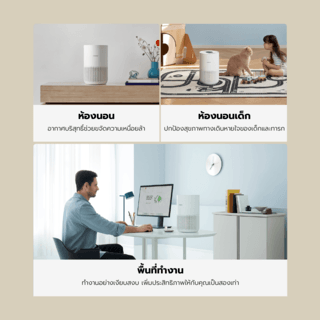 Xiaomi  เครื่องฟอกอากาศ  Smart Air Purifier 4 Compact TH รุ่น BHR7329TH สีขาว