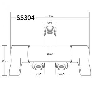 Verno สต๊อปวาล์วสแตนเลส 2 ทาง รุ่น JK518-CH