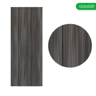 LEOWOOD ประตูปิดผิวเมลามีน iDoor S6-01 80x200ซม. สีโอ๊ค