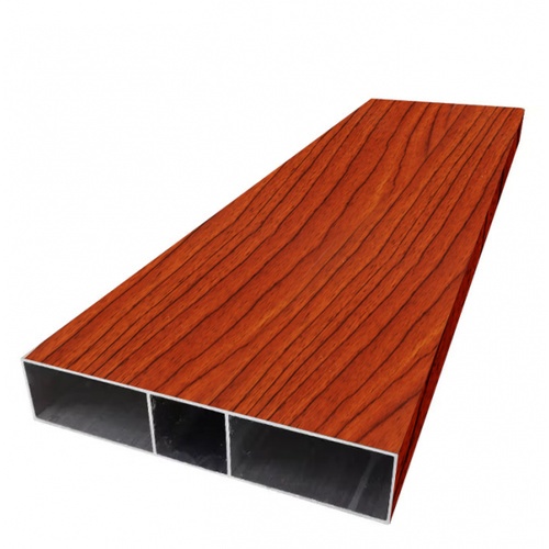 WELLINGTAN อะลูมิเนียมโปรไฟล์ ALU2980-4T01 4”x 298ซม. Red Wood