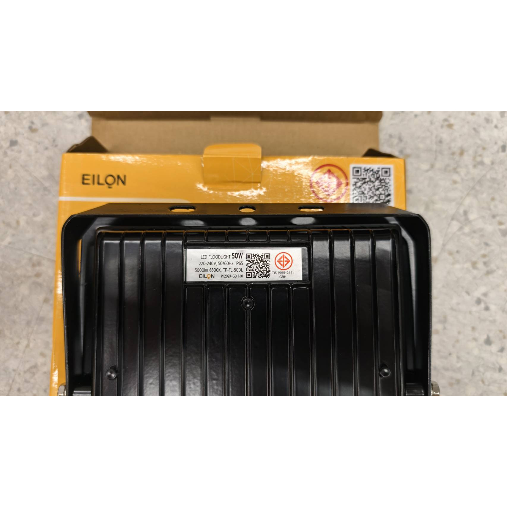 EILON โคมไฟฟลัดไลท์ LED 50W รุ่นTP-FL-50DL แสงเดย์ไลท์