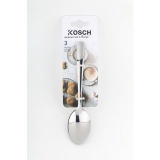 KOSCH ชุดช้อนกาแฟ 3 ชิ้น/ชุด EDLON