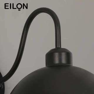 EILON โคมไฟผนังลอฟท์ รองรับกำลังไฟ 40 W รุ่น EGBD-WG6603B สีดํา ขั้ว E27