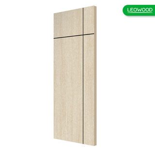 LEOWOOD ประตูปิดผิวเมลามีน iDoor รุ่น S6 ลาย 03 ขนาด 80x200 ซม. สีแทงโก้