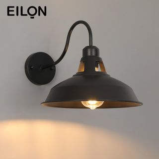 EILON โคมไฟผนังลอฟท์ รองรับกำลังไฟ 40 W รุ่น EGBD-WG6601B สีดํา ขั้ว E27