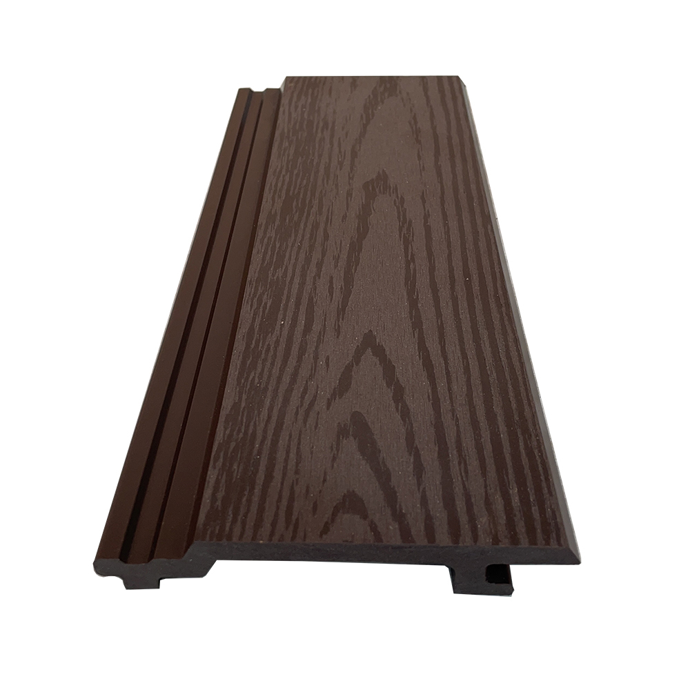 GREAT WOOD ไม้ผนัง WPC รุ่น WP01 ขนาด 12x300x2 ซม.สีวอลนัท