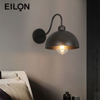 EILON โคมไฟผนังลอฟท์ รองรับกำลังไฟ 40 W รุ่น EGBD-WG6603B สีดํา ขั้ว E27