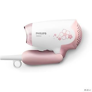 PHILIPS ไดร์เป่าผม 1000วัตต์ HP8108 สีขาว-ชมพู