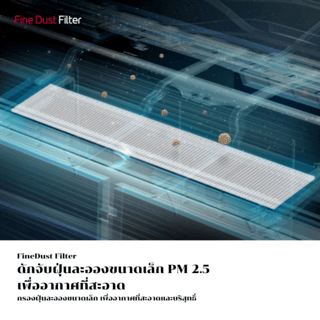 LG เครื่องปรับอากาศ  DUAL Cool Super 3 Stars ขนาด 12,000 BTU รุ่น IHQ13RN.JU1