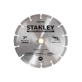 STANLEY แผ่นตัดเพชรเเห้ง 7 รุ่น STA47702L