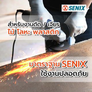 SENIX เครื่องเจียร์ 4นิ้ว 900วัตต์  รุ่น PAE8.5-M1-EU