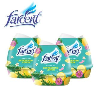 FARCENT เซ็นท์เต็ดเจลฟาร์เซ้นท์ กลิ่นเลมอน 200 กรัม (2แถม1/แพ็ค)