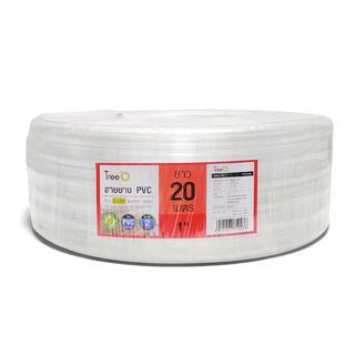 Tree’O สายยาง พีวีซี  รุ่นPCHT25-20 ขนาด 1” x20M สีใส